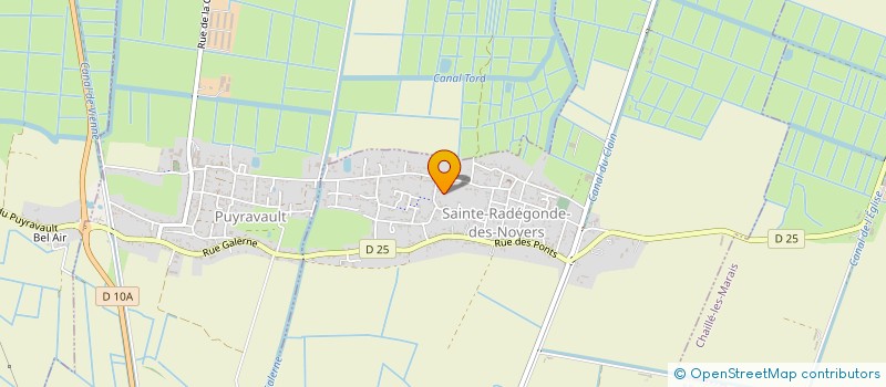 localisation de l'entreprise ORAFAB  LES MAGNILS-REIGNIERS