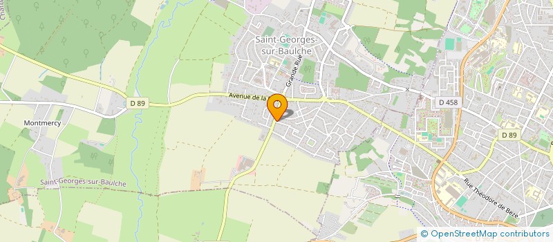localisation de l'entreprise ORAGE à SAINT-GEORGES-SUR-BAULCHE