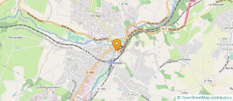 localisation de l'entreprise ORAGE DESIGN  LYON