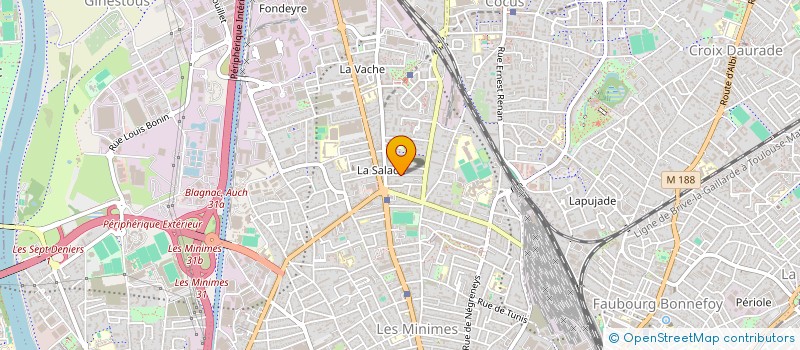 localisation de l'entreprise ORAGE MUSIQUE à TOULOUSE