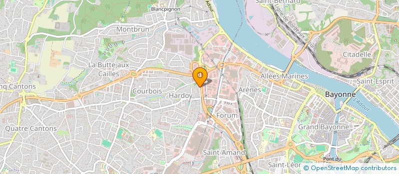 localisation de l'entreprise ORAIKO  ANGLET