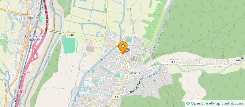 localisation de l'entreprise ORAISON LAVAGE à ORAISON