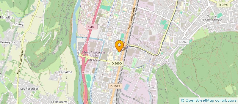 localisation de l'entreprise ORAKLE VISION CONSULTING  LE PONT-DE-CLAIX