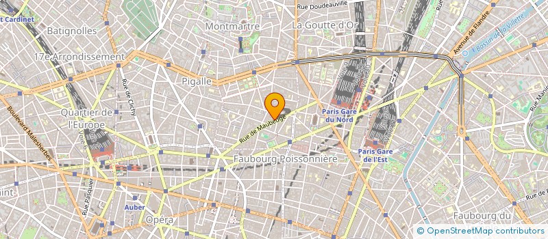 localisation de l'entreprise ORAL  PARIS