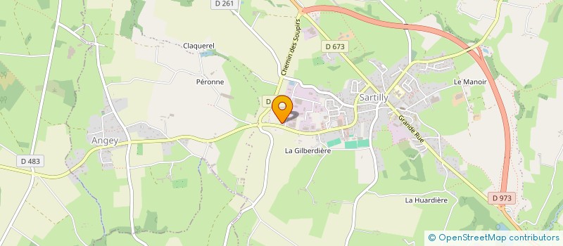 localisation de l'entreprise ORAL C-J  SARTILLY-BAIE-BOCAGE