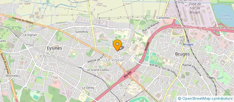 localisation de l'entreprise ORAL ET CETERA  EYSINES