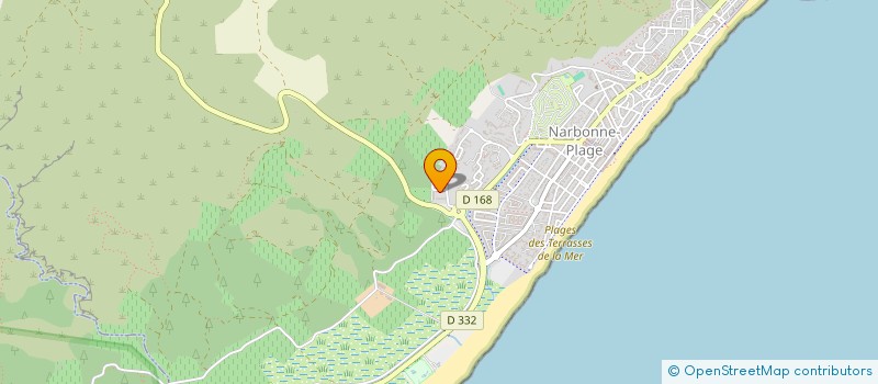 localisation de l'entreprise ORALIL  NARBONNE