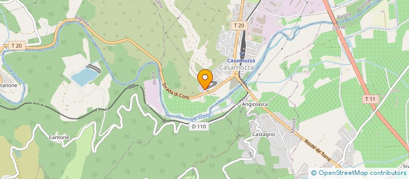 localisation de l'entreprise ORALITE à LUCCIANA