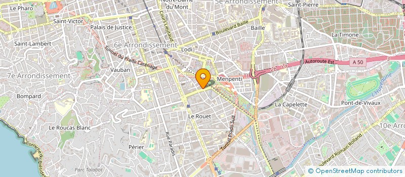 localisation de l'entreprise ORALLIANCE  MARSEILLE