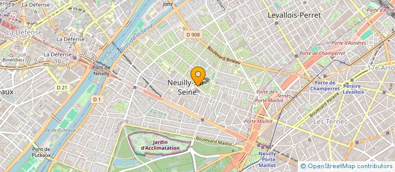 localisation de l'entreprise ORALYA ACADEMIE à NEUILLY-SUR-SEINE