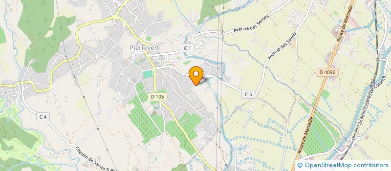 localisation de l'entreprise ORAMAC IMMO  PIERREVERT