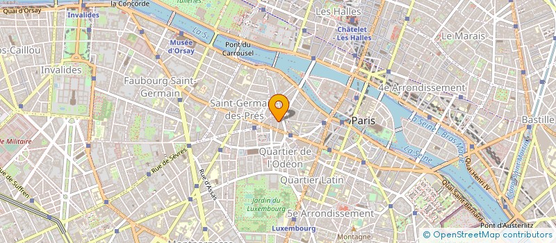 localisation de l'entreprise ORAMACELL à PARIS