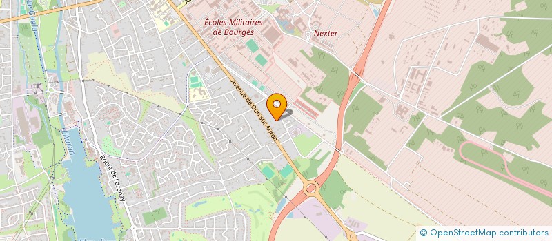 localisation de l'entreprise ORANE  BOURGES