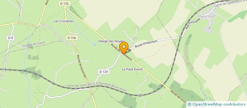 localisation de l'entreprise ORANESSENCE à GAILLEFONTAINE