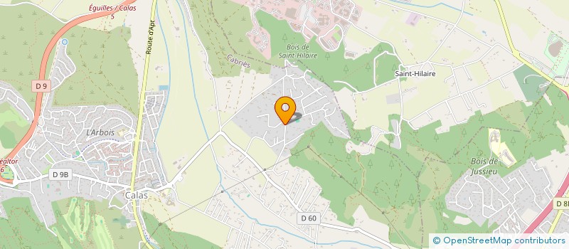 localisation de l'entreprise ORANG'JET  CABRIES