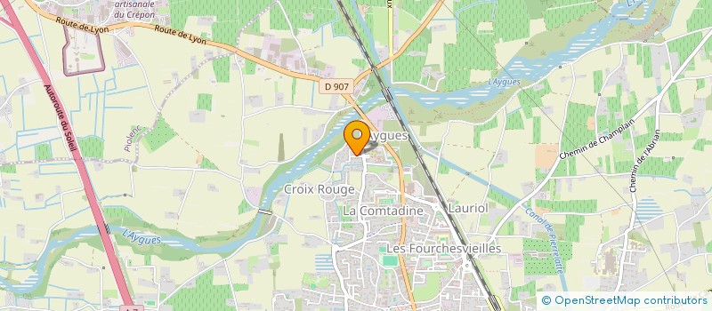 localisation de l'entreprise ORANGE à ORANGE