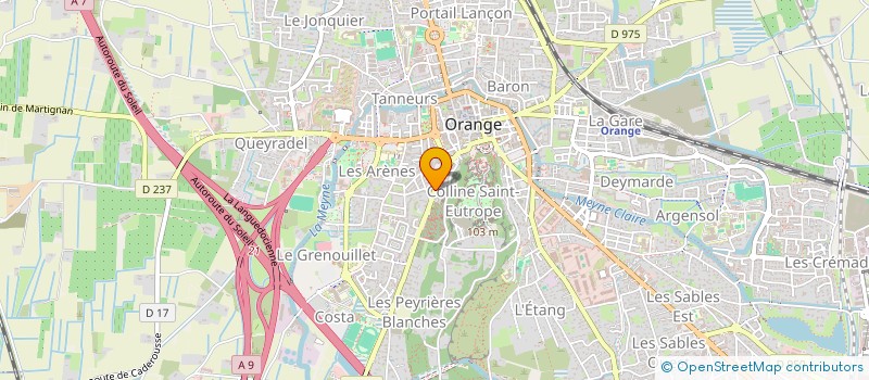 localisation de l'entreprise ORANGE AUTOMATIC à ORANGE