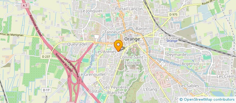 localisation de l'entreprise ORANGE CLOTURE à ORANGE