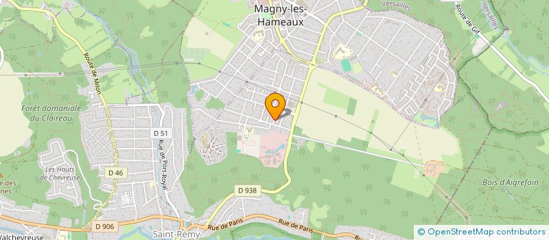 localisation de l'entreprise ORANGE CONCLAVE  SAINT-REMY-LES-CHEVREUSE