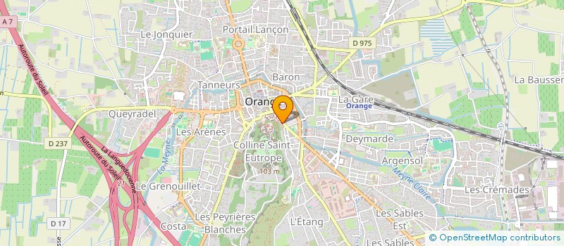 localisation de l'entreprise ORANGE DARTS ACADEMY  ORANGE