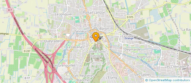 localisation de l'entreprise ORANGE EDEIS  ORANGE