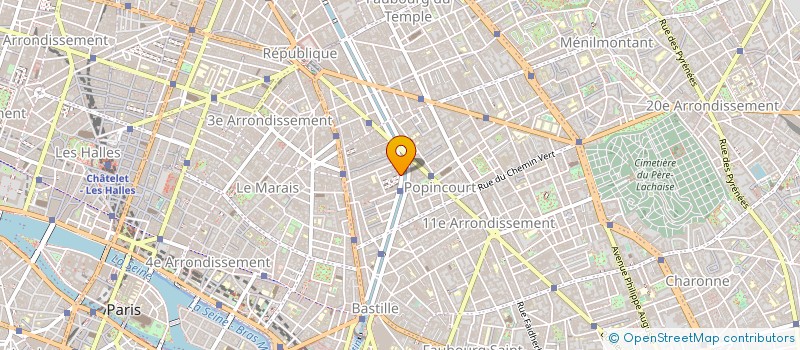localisation de l'entreprise ORANGE FILMS  PARIS
