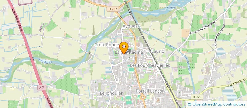 localisation de l'entreprise ORANGE GRANULATS à ORANGE