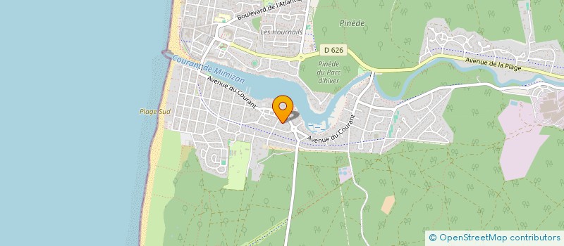 localisation de l'entreprise ORANGE MECANIQUE  MIMIZAN