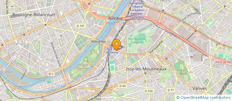 localisation de l'entreprise ORANGE MIDDLE EAST AND AFRICA à ISSY-LES-MOULINEAUX