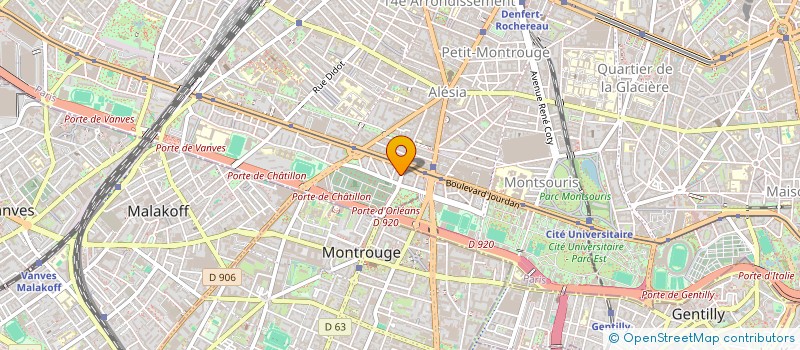 localisation de l'entreprise ORANGE MORIA  PARIS