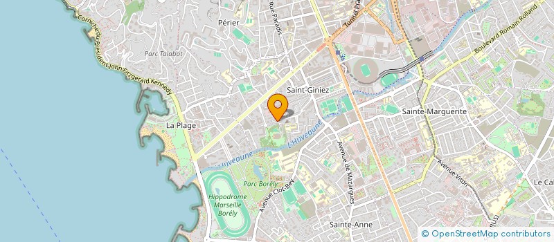 localisation de l'entreprise ORANGE PONT NEUF à MARSEILLE