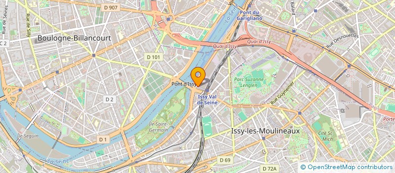 localisation de l'entreprise ORANGE PORTAILS à ISSY-LES-MOULINEAUX