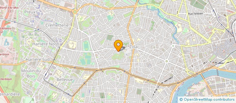 localisation de l'entreprise ORANGE PRESSE à NANTES