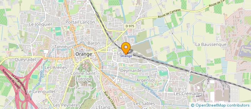 localisation de l'entreprise ORANGE TRANSPORTS KLEINER à ORANGE