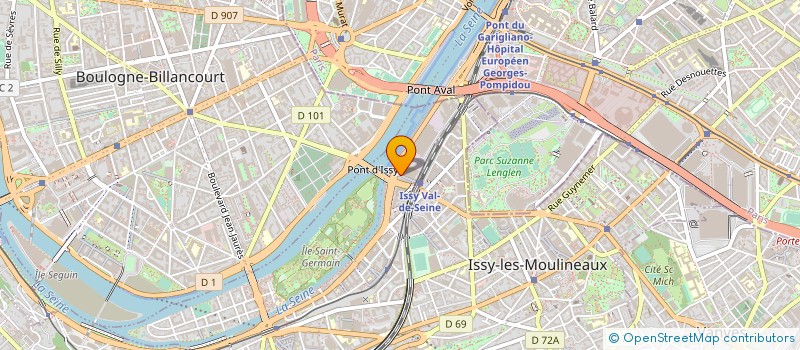 localisation de l'entreprise ORANGE VENTURE MEA CHAMPIONS FUND 1 à ISSY-LES-MOULINEAUX