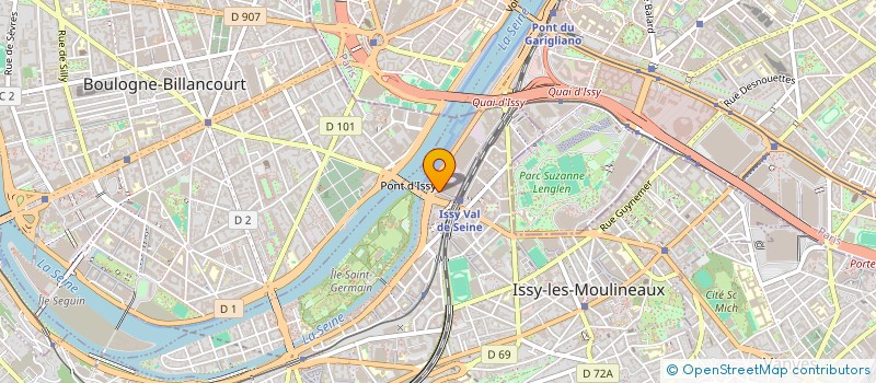 localisation de l'entreprise ORANGE VENTURES IMPACT INVESTMENTS FUND 1 à ISSY-LES-MOULINEAUX