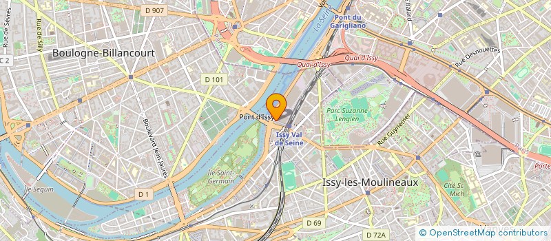 localisation de l'entreprise ORANGE VENTURES MEA SEED INVESTMENTS FUND 1 à ISSY-LES-MOULINEAUX