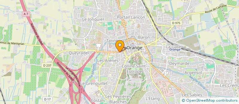 localisation de l'entreprise ORANGE VF  ORANGE