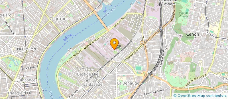 localisation de l'entreprise ORANGE WEB FRANCE à BORDEAUX