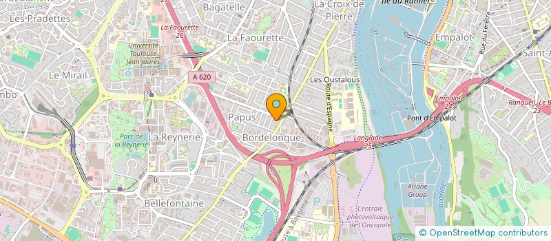 localisation de l'entreprise ORANGEAT à TOULOUSE