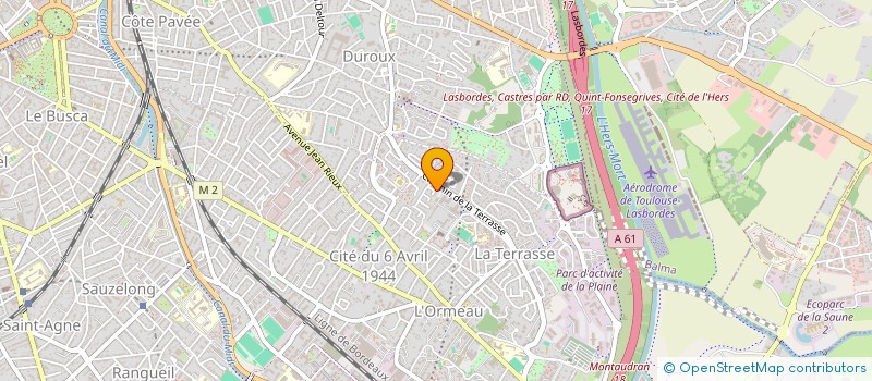 localisation de l'entreprise ORANI à TOULOUSE