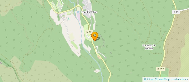 localisation de l'entreprise ORAPI à LES SALLES-SUR-VERDON