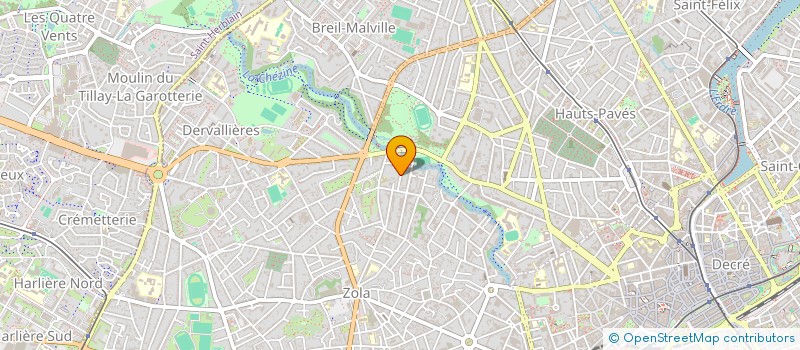 localisation de l'entreprise ORARYS MANAGEMENT  NANTES