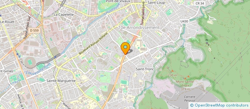 localisation de l'entreprise ORASENIORS à MARSEILLE