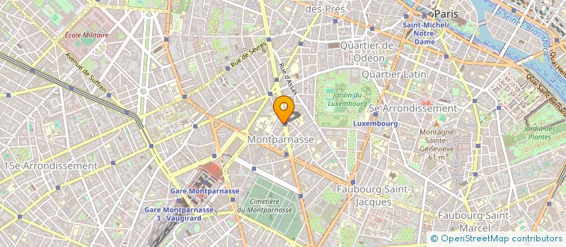 localisation de l'entreprise ORASITEC à PARIS