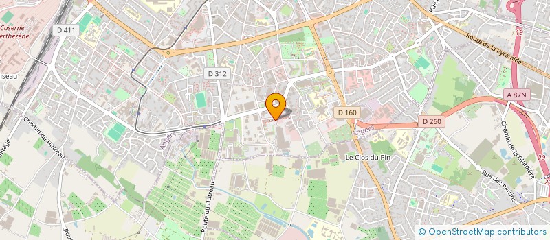 localisation de l'entreprise ORATIO AVOCATS à ANGERS