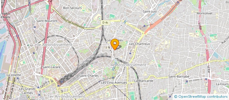 localisation de l'entreprise ORATORI à MARSEILLE