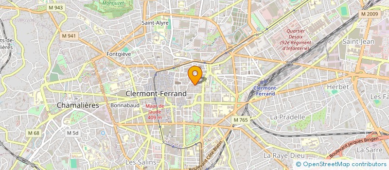 localisation de l'entreprise ORATORIO CAPITAL  PONT-DU-CHATEAU