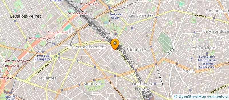localisation de l'entreprise ORATORS à CLICHY