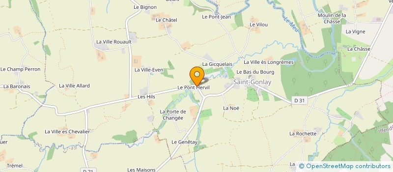 localisation de l'entreprise ORAYAME  MONTFORT-SUR-MEU